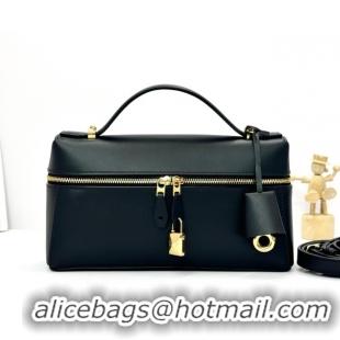 Purchase Loro Piana LP Extra Bag L23 in Smooth Leather Black 2026 FAQ2126