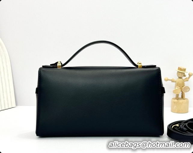 Purchase Loro Piana LP Extra Bag L23 in Smooth Leather Black 2026 FAQ2126