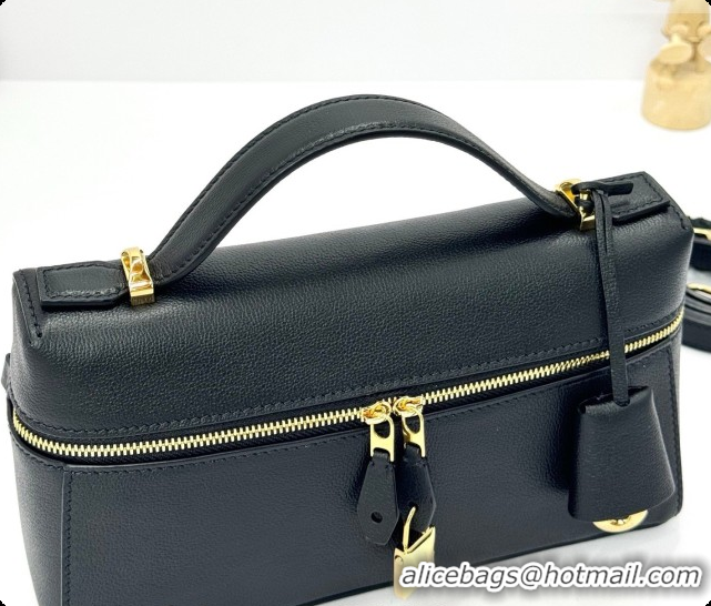 Popular Style Loro Piana LP Extra Bag L23 in Palm-Grained Leather Black 2026 FAQ2126