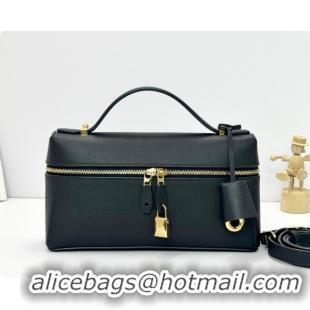 Big Discount Loro Piana LP Extra Bag L23 in Calfskin Leather Dark Royal Blue 2026 FAQ2126
