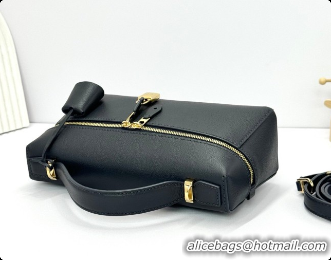 Big Discount Loro Piana LP Extra Bag L23 in Calfskin Leather Dark Royal Blue 2026 FAQ2126