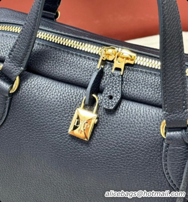 Most Popular Loro Piana LP Small Needle bag in Grained Leather Dark Royal Blue 2026 0408084