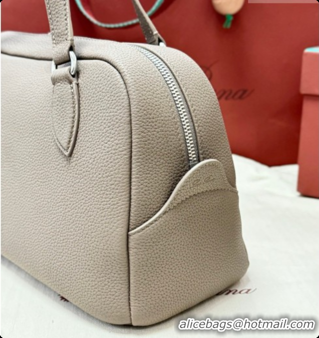 Lower Price Loro Piana LP Small Needle bag in Grained Leather Warm Beige 2026 0408083