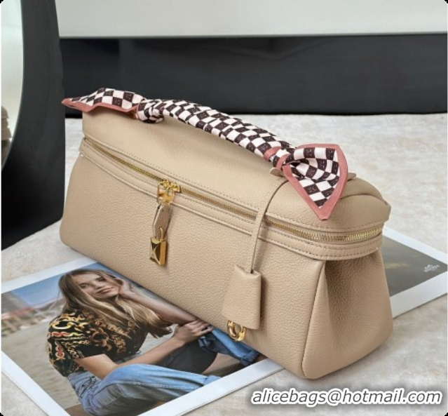 Lower Price Loro Piana Extra Softy Bag L33 in Grained Calfskin 8813 Ancient Sandstone Beige 2026