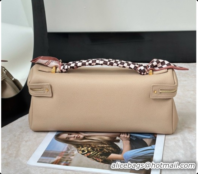 Lower Price Loro Piana Extra Softy Bag L33 in Grained Calfskin 8813 Ancient Sandstone Beige 2026