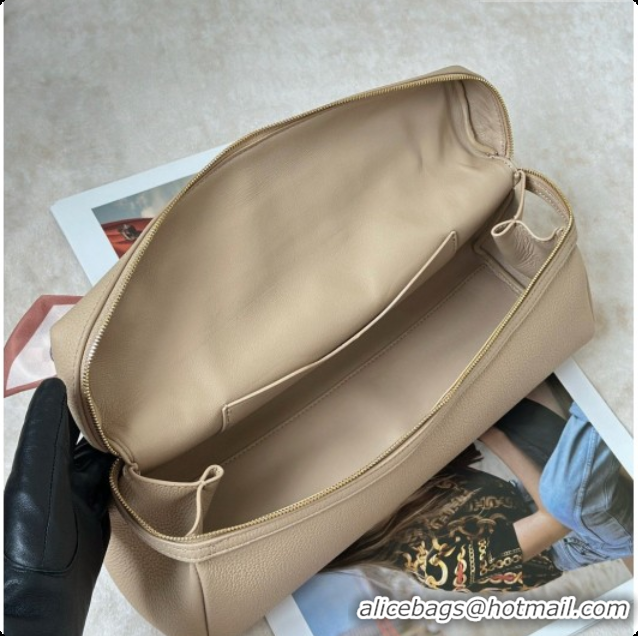 Lower Price Loro Piana Extra Softy Bag L33 in Grained Calfskin 8813 Ancient Sandstone Beige 2026