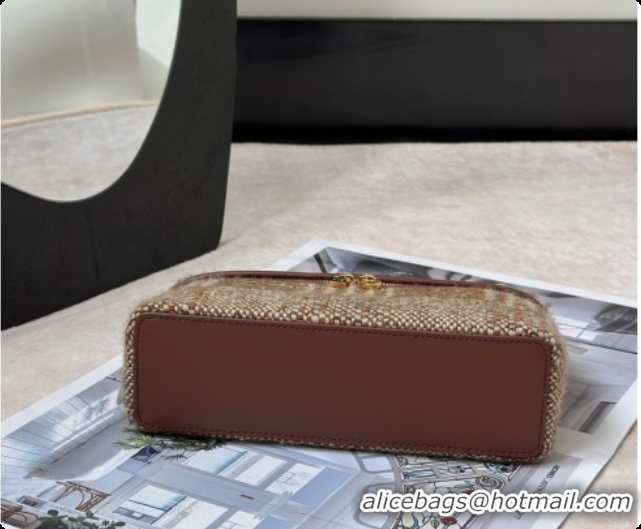 Low Cost Loro Piana Extra Pocket Pouch L19 in Tweed LP8811 Brown 02 2026