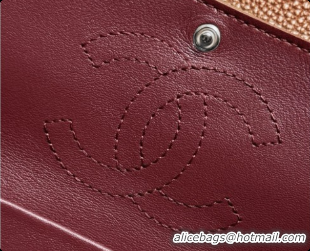 Good Quality Chanel Mini Flap Bag in Grained Calfskin AS6573 Brown/Silver 2026