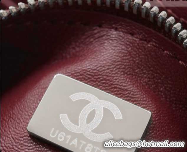 Good Quality Chanel Mini Flap Bag in Grained Calfskin AS6573 Brown/Silver 2026