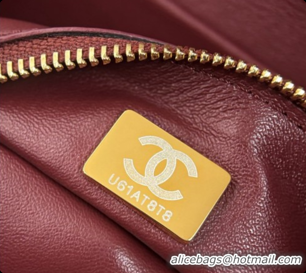 Luxurious Chanel Mini Flap Bag in Grained Calfskin AS6573 Grey/Gold 2026