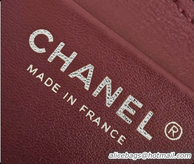 Top Grade Chanel Mini Flap Bag in Grained Calfskin AS6573 Light Grey/Silver 2026
