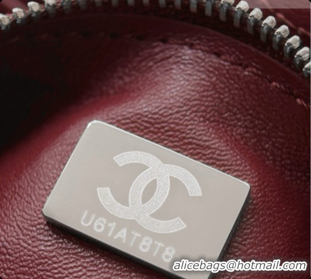 Top Grade Chanel Mini Flap Bag in Grained Calfskin AS6573 Light Grey/Silver 2026