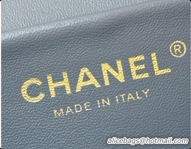 Luxury Cheap Chanel Mini Flap Bag in Suede AS6626 Grey 2026