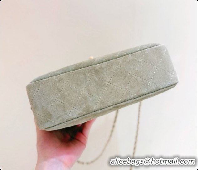 Best Imitation Chanel Camera Case Should Bag in Suede Calfskin AS6443 Beige 2026
