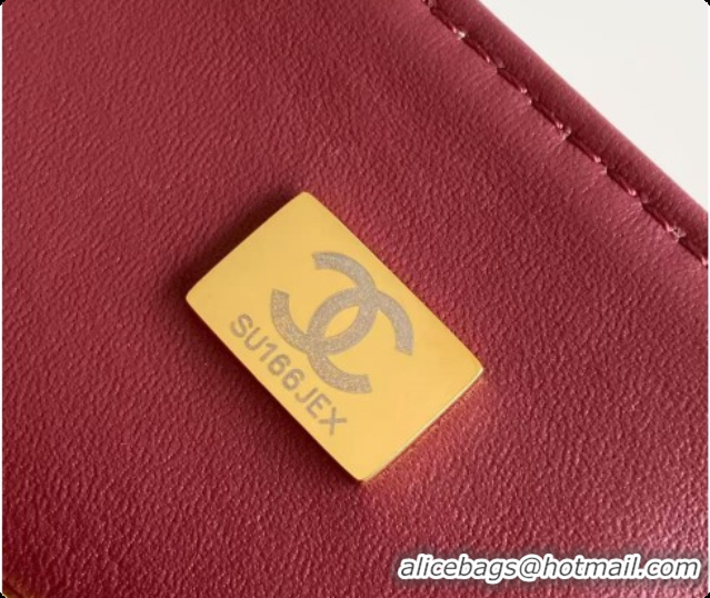 Buy Luxury Chanel Small Flap Bag in Lambskin AS6430 Yellow 2026