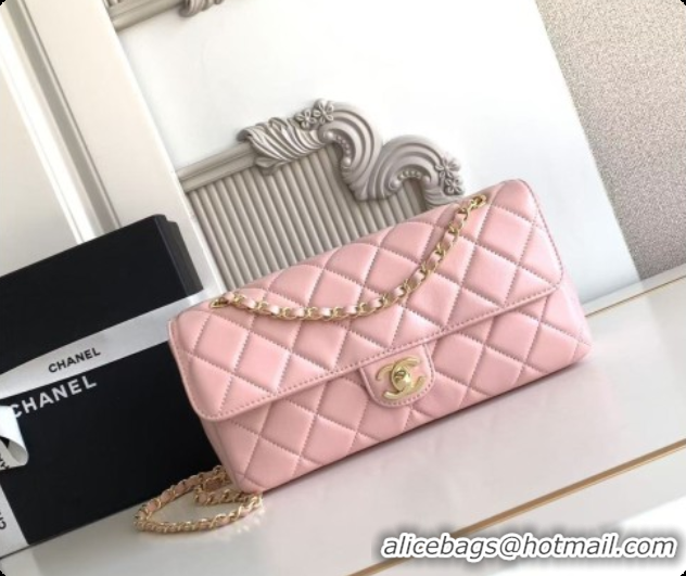 Best Product Chanel Flap Bag in Lambskin AS6568 Pink 2026