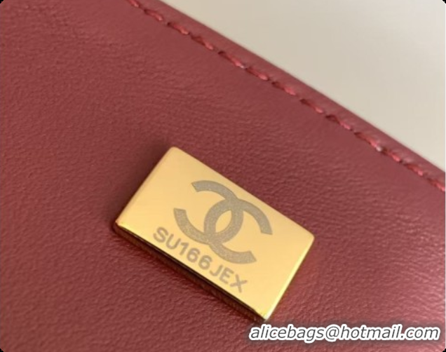 Best Product Chanel Flap Bag in Lambskin AS6568 Pink 2026