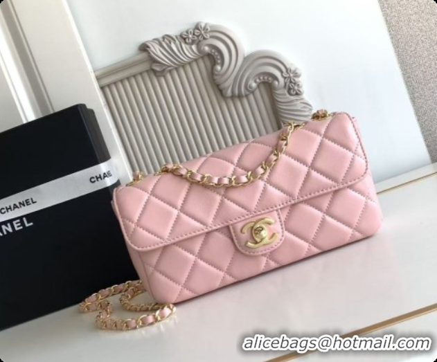 Good Looking Chanel Small Flap Bag in Lambskin AS6430 Pink 2026