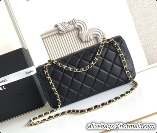 Big Discount Chanel Flap Bag in Lambskin AS6568 Black 2026