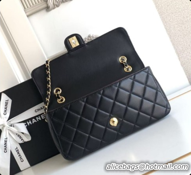 Big Discount Chanel Flap Bag in Lambskin AS6568 Black 2026