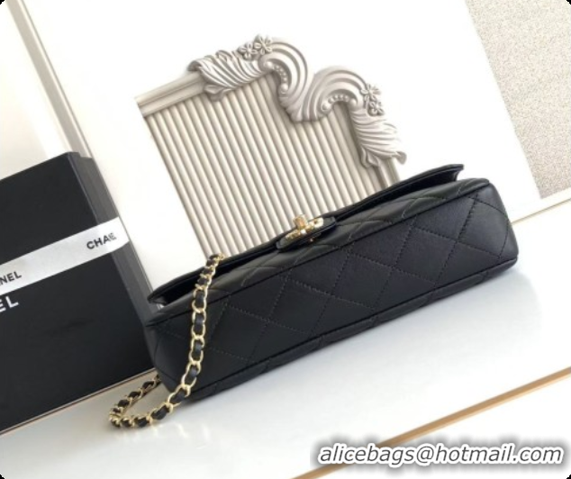 Big Discount Chanel Flap Bag in Lambskin AS6568 Black 2026