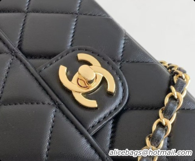 Big Discount Chanel Flap Bag in Lambskin AS6568 Black 2026