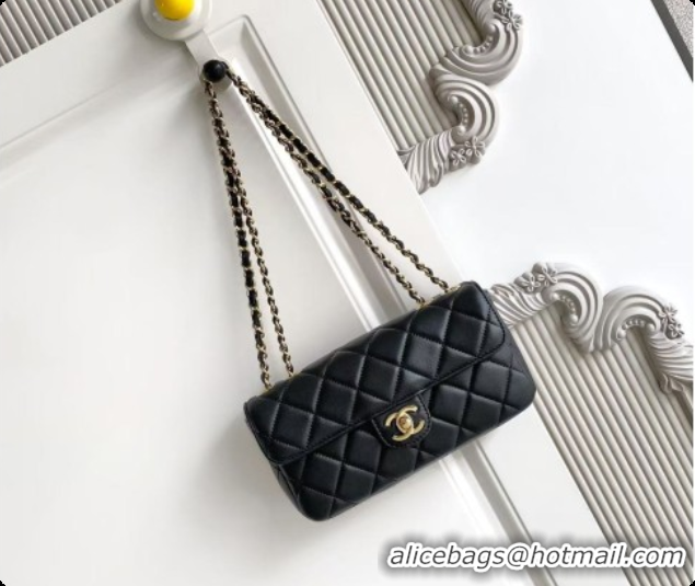 Shop Duplicate Chanel Small Flap Bag in Lambskin AS6430 Black 2026