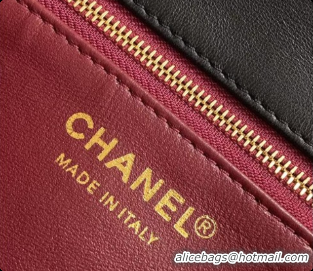Shop Duplicate Chanel Small Flap Bag in Lambskin AS6430 Black 2026