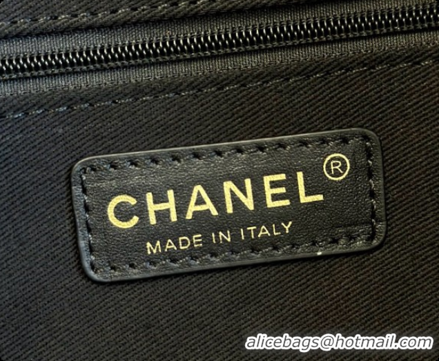 Best Price Chanel Boston Bowling Bag in Grained Calfskin CH100825 Black 2026