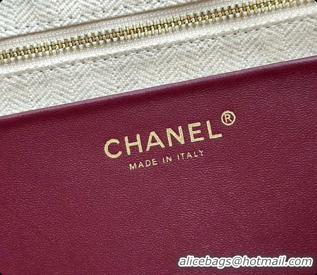 2026 Fashion Chanel Tote Bag with Pocket in Suede Calfskin AS6483 Apricot Brown 2026
