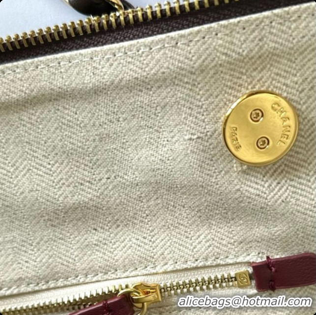 New Design Chanel Tote Bag with Pocket in Suede Calfskin AS6483 Coffee Brown 2026