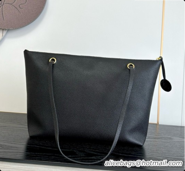 Trendy Design Chanel Tote Bag with Pocket in Grained Calfskin AS6483 Black 2026