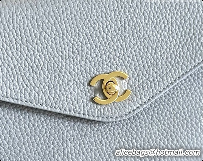 AAAAA Chanel Tote Bag with Pocket in Grained Calfskin AS6483 Grey 2026