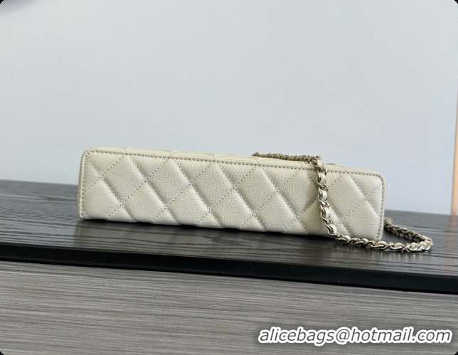 Best Price Chanel Vanity with Chain in Quilted Grained Calfskin CH100809 Beige 2026