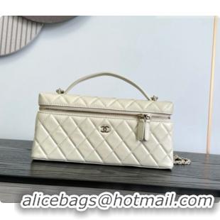 Low Price Chanel Vanity with Chain in Quilted Grained Calfskin CH100803 Beige 2026