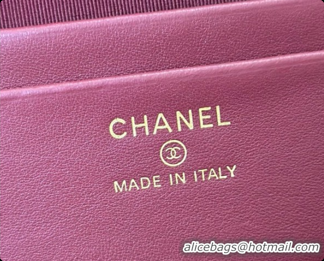 Best Product Chanel Vanity with Chain in Quilted Grained Calfskin CH100806 Black 2026 