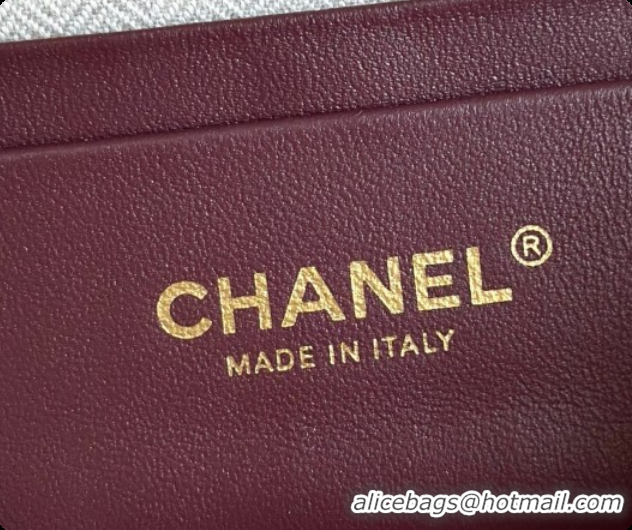 Pretty Style Chanel Vanity with Chain in Suede and Wool CH100872 Beige 2026