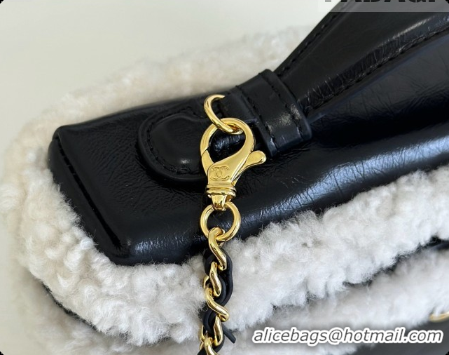 Purchase Chanel Vanity with Chain in Calfskin and Wool CH100871 Black 2026