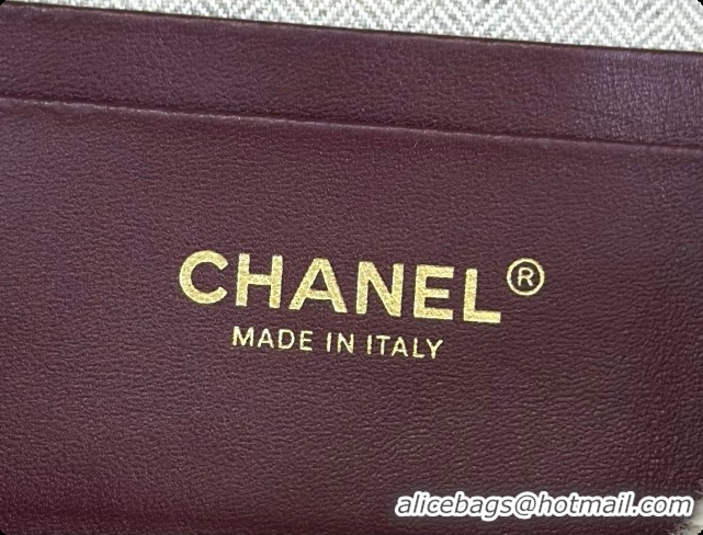 Purchase Chanel Vanity with Chain in Calfskin and Wool CH100871 Black 2026