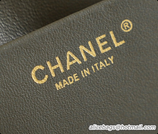 Luxury Cheap Chanel Suede Calfskin Small Maxi Flap Bag AS6281 Grey 2026