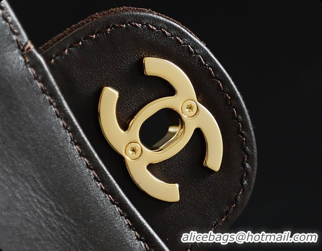 Good Product Chanel Mini Maxi Flap Bag in Suede AS6626 Coffee Brown 2026