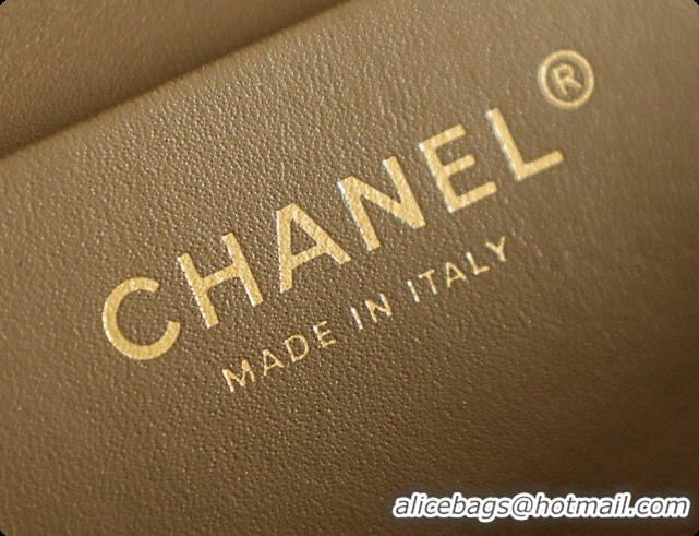 Stylish Chanel Mini Maxi Flap Bag in Suede AS6626 Beige 2026
