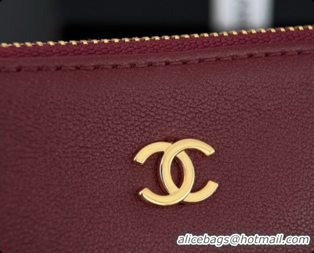 Grade Quality Chanel Shopping Bag in Suede AS6475 Burgundy 2026