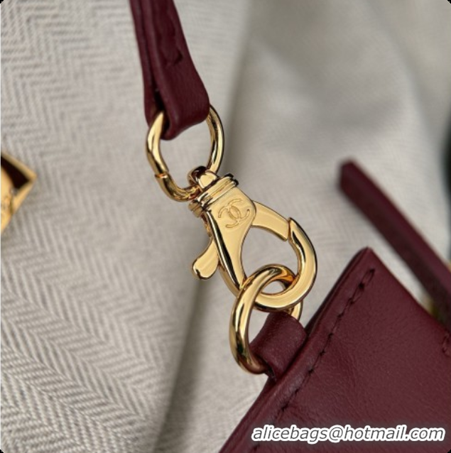 Unique Style Chanel Shopping Bag in Suede AS6475 Coffee Brown 2026