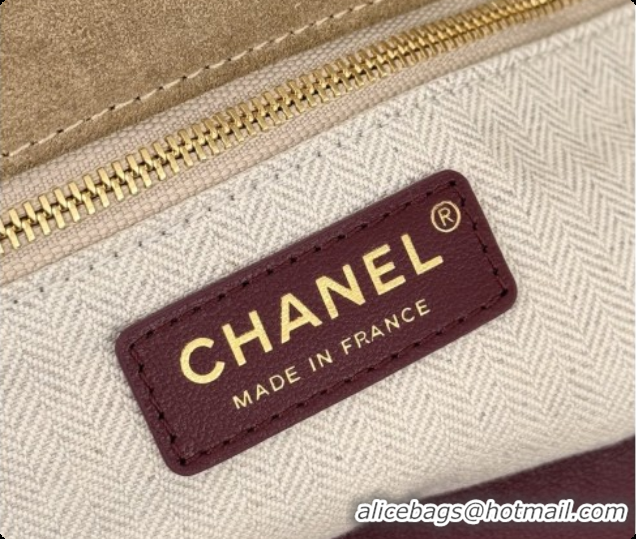 Good Looking Chanel Shopping Bag in Suede AS6475 Light Brown 2026