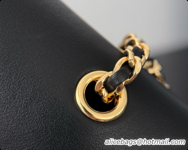 Top Quality Chanel Large Flap Bag in Calfskin and Tweed AS6427 Black/White 2026