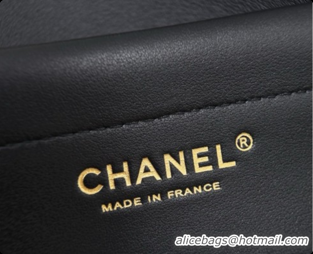Top Quality Chanel Large Flap Bag in Calfskin and Tweed AS6427 Black/White 2026