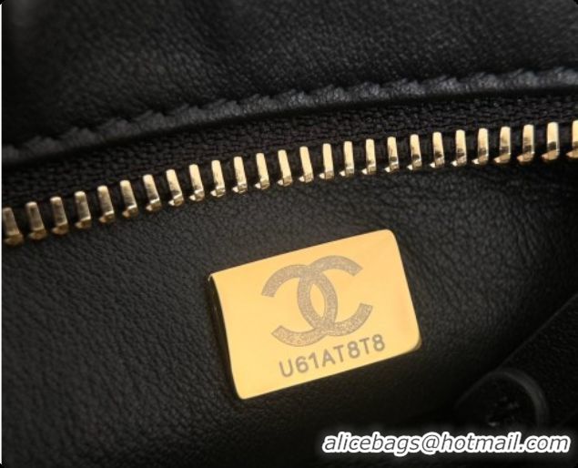 Top Design Chanel Large Flap Bag in Calfskin and Tweed AS6427 Black/Leopard 2026