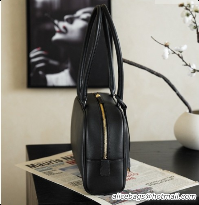 Popular Style Chanel Large Bowling Bag in Calfskin AS6580 CH100938 Black 2026