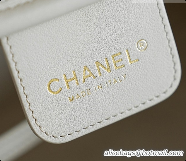 Big Discount Chanel Large Bowling Bag in Suede Calfskin AS6580 Beige 2026